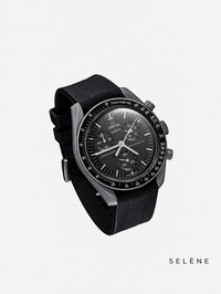 MoonSwatch strap - bracelet noir 20 mm