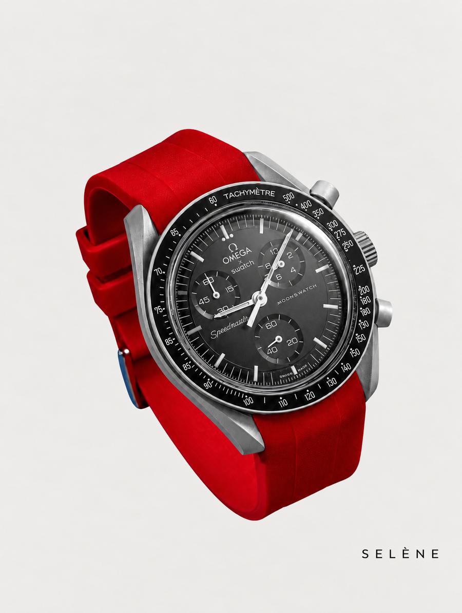 MoonSwatch strap - bracelet Rouge 20 mm